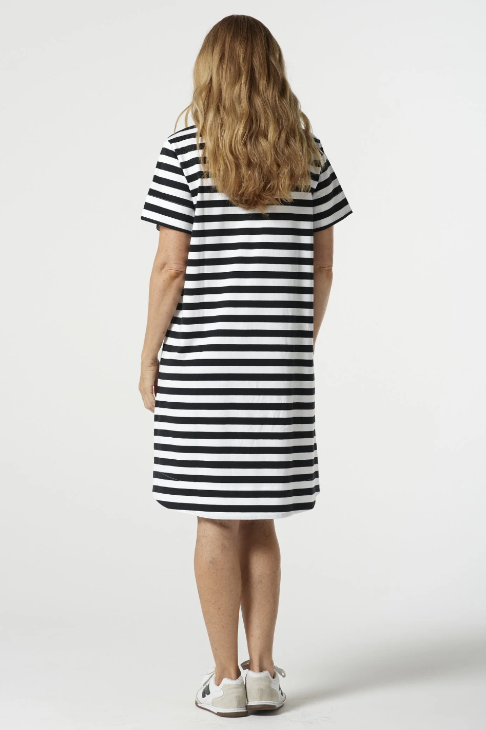 Goondiwindi Cotton V Neck Cotton Polo Dress