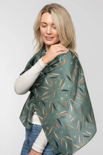 Load image into Gallery viewer, Indus Gumleaf Silk Scarf
