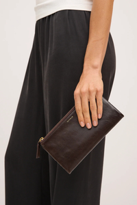 JUJU & CO Large Sabi Wallet | Mahogany