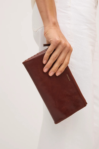 JUJU & CO Large Sabi Wallet | Maple