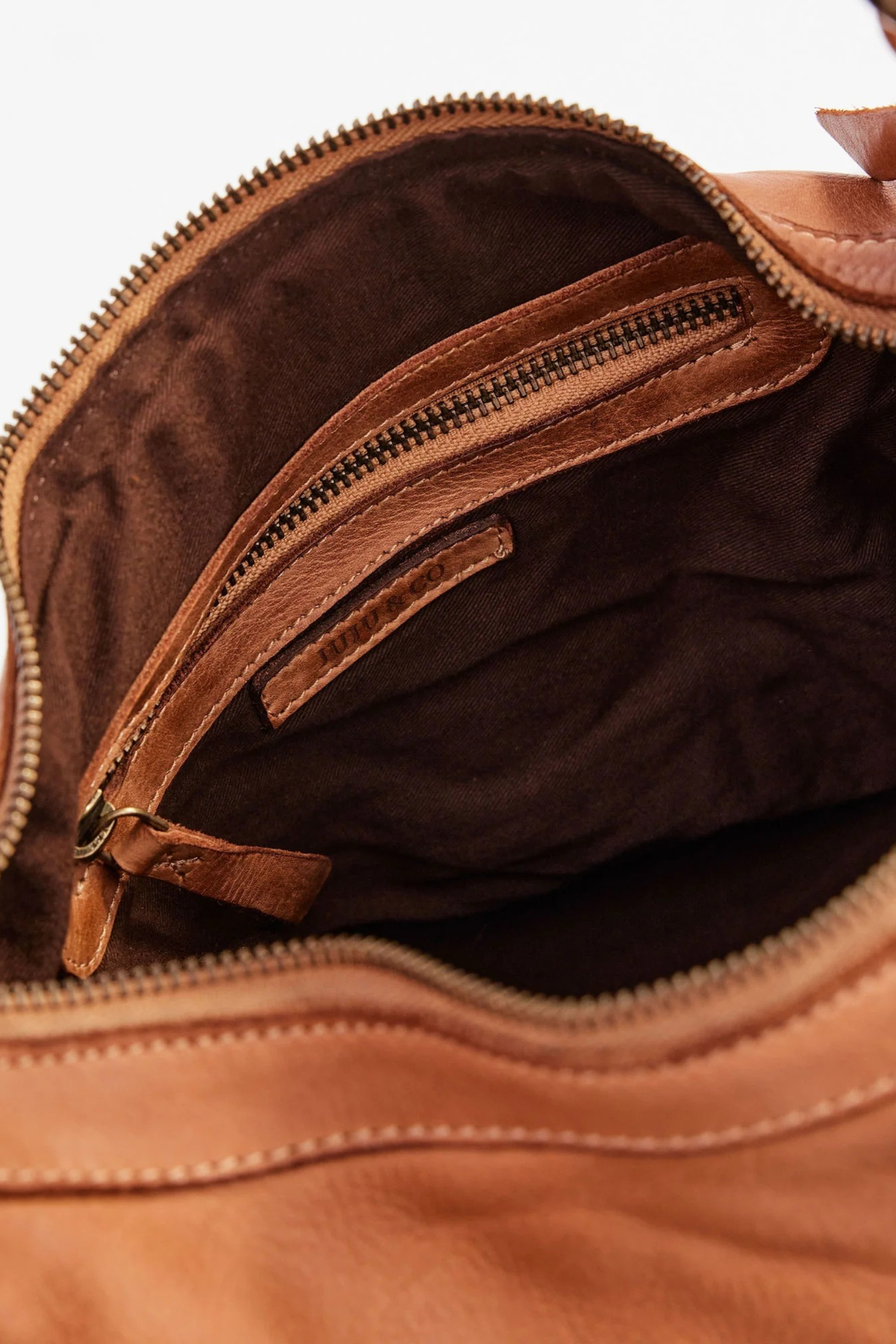 JUJU & CO Signature Slouchy Bag | Tan