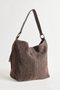JUJU & CO Sunday Jute Slouchy in Chocolate