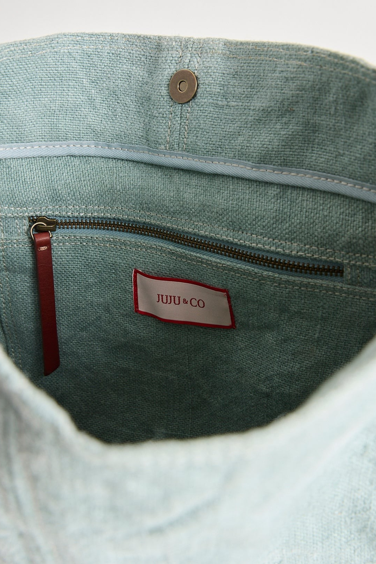JUJU & CO Sunday Jute Slouchy in French Blue