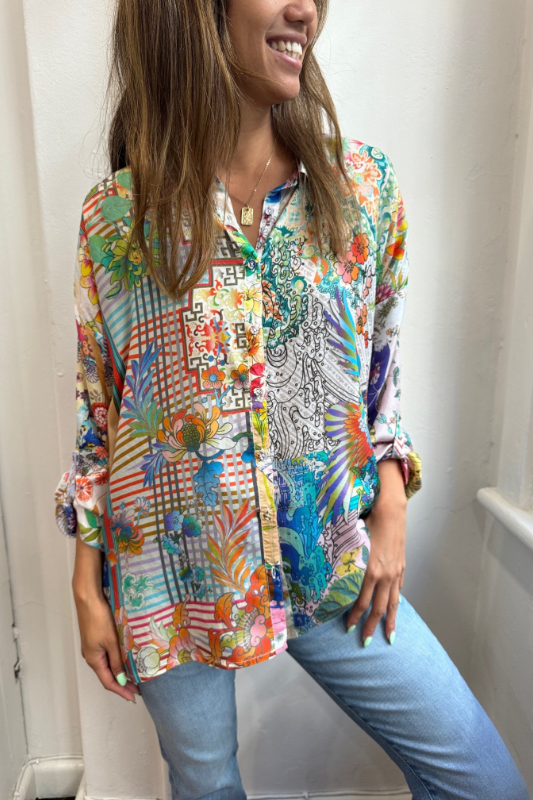 Johnny Was Audrey Oversized Blouse | Dreamer | Australian Exclusive | AUC12524AO