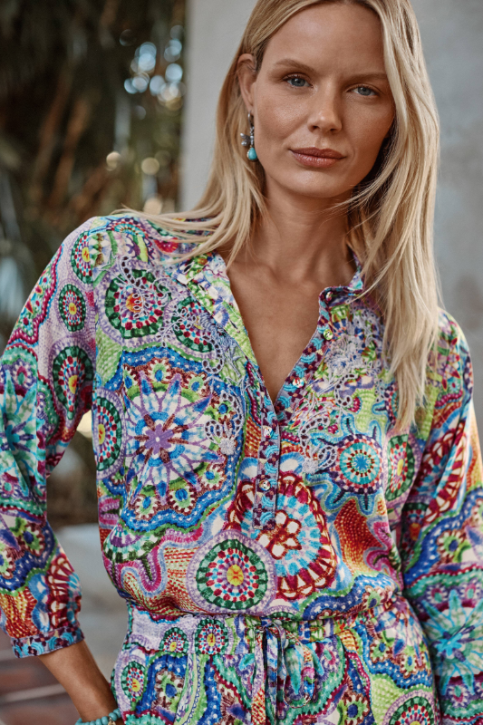 Johnny Was Leena Tunic | Napperon | C24625A2