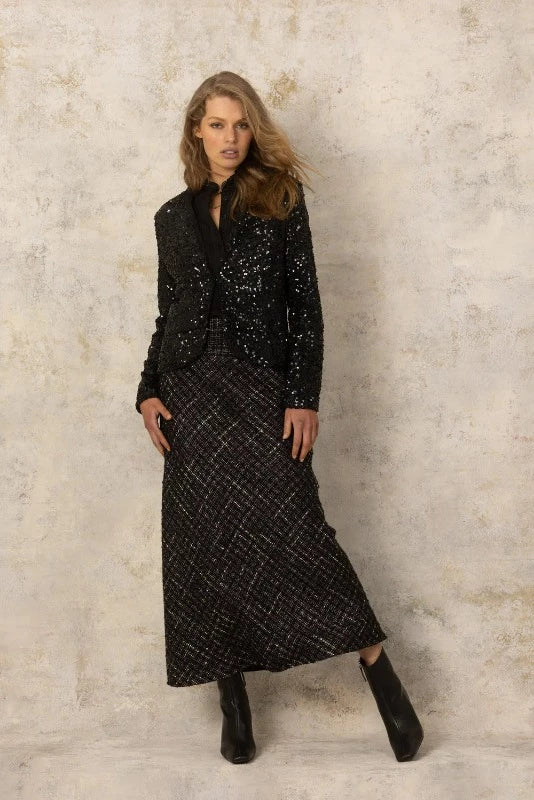 Joey The Label Casablanca Jacket in Black