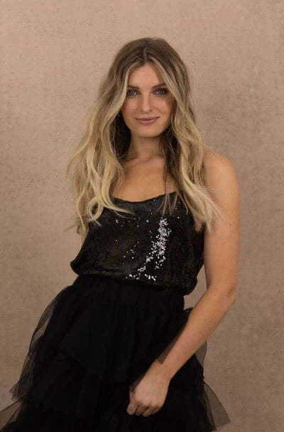 Joey The Label Twinkle Camisole | Black