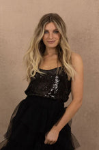 Load image into Gallery viewer, Joey The Label Twinkle Cami in Black
