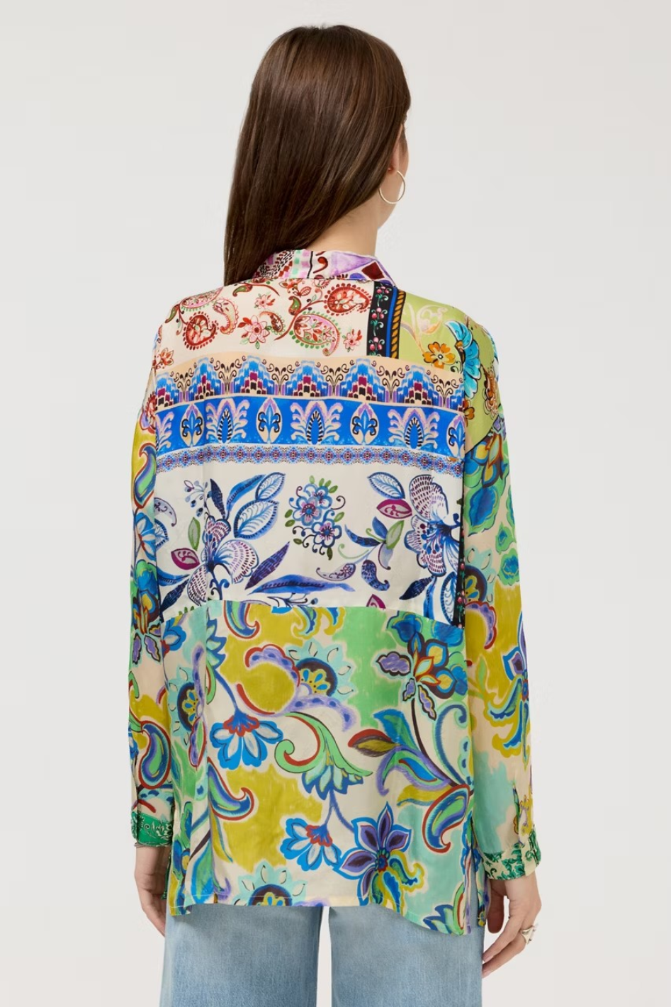 Johnny Was The Audrey Tunic in Ameria Patchwork