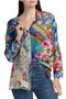 Johnny Was Audrey Oversized Blouse in Evie 