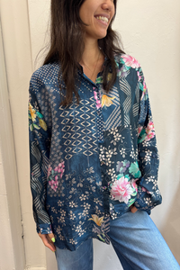 Johnny Was The Audrey Oversized Blouse | Tandiz | AUC15725-O