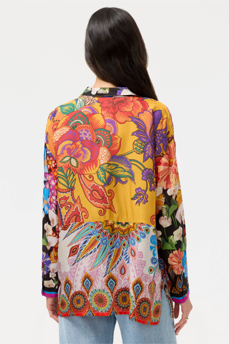 Johnny Was The Audrey Shirt | Magnolia Patchwork | C10726-1