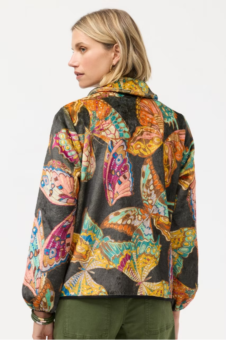 Johnny Was Esther Sherpa Jacket 