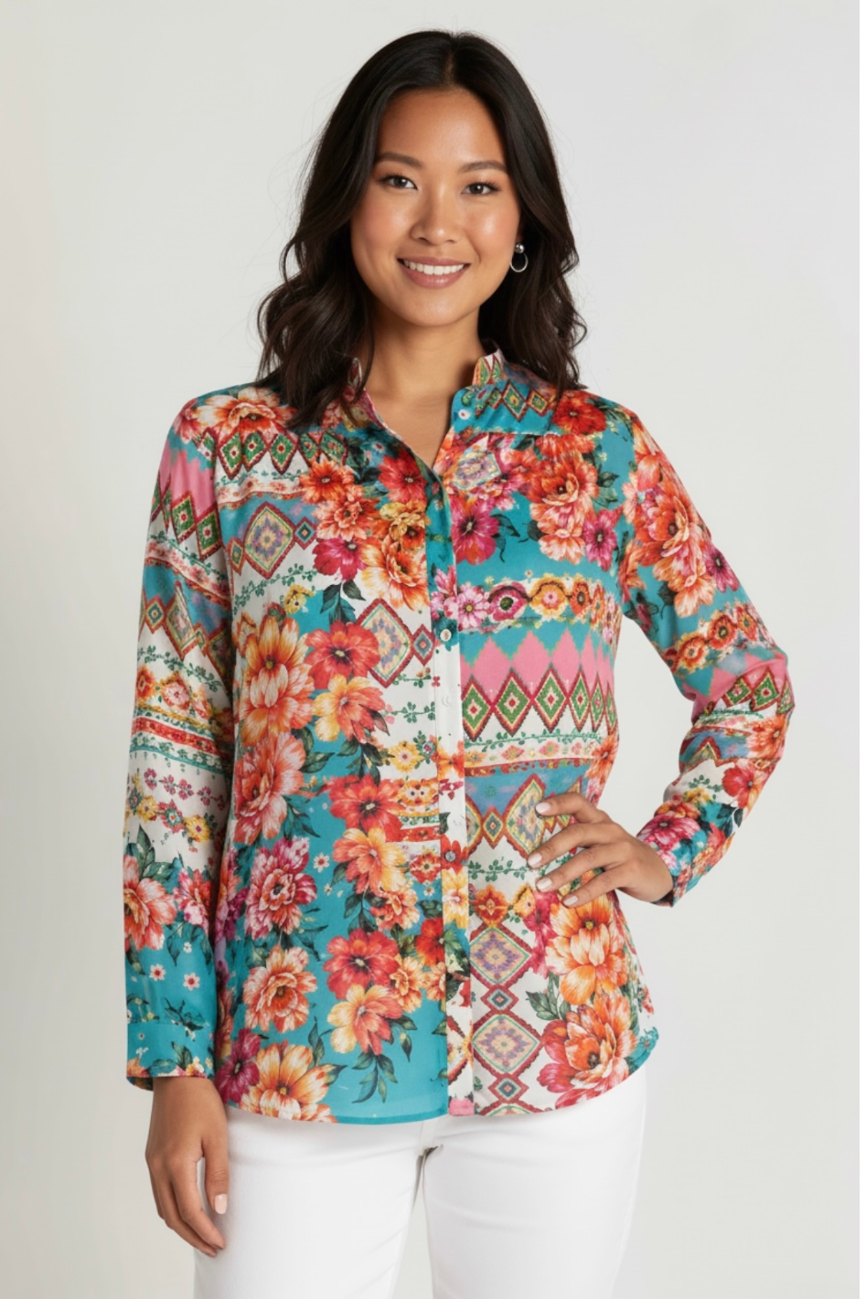 Johnny Was Izey Blouse