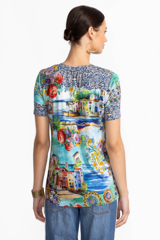 Johnny Was The Janie Favorite Short Sleeve Swing Tee | Christy| T15325-5