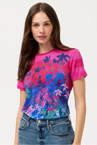 Johnny Was The Janie Favorite Short Sleeve Tee | Lavandula | T12026-2