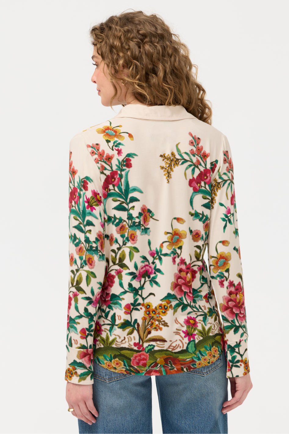 Johnny Was The Janie Favorite Button Down Front Shirt 
