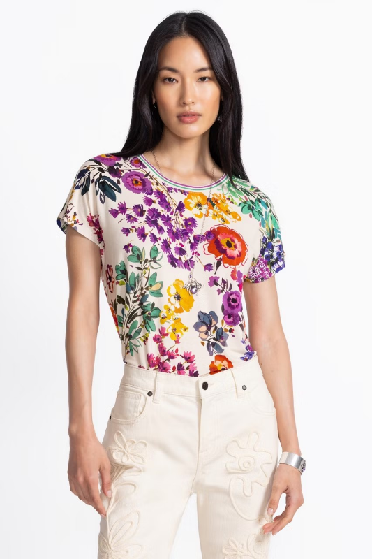 Johnny Was The Janie Favorite Relaxed Dolman Sleeve | Evalon Print | T14325-3