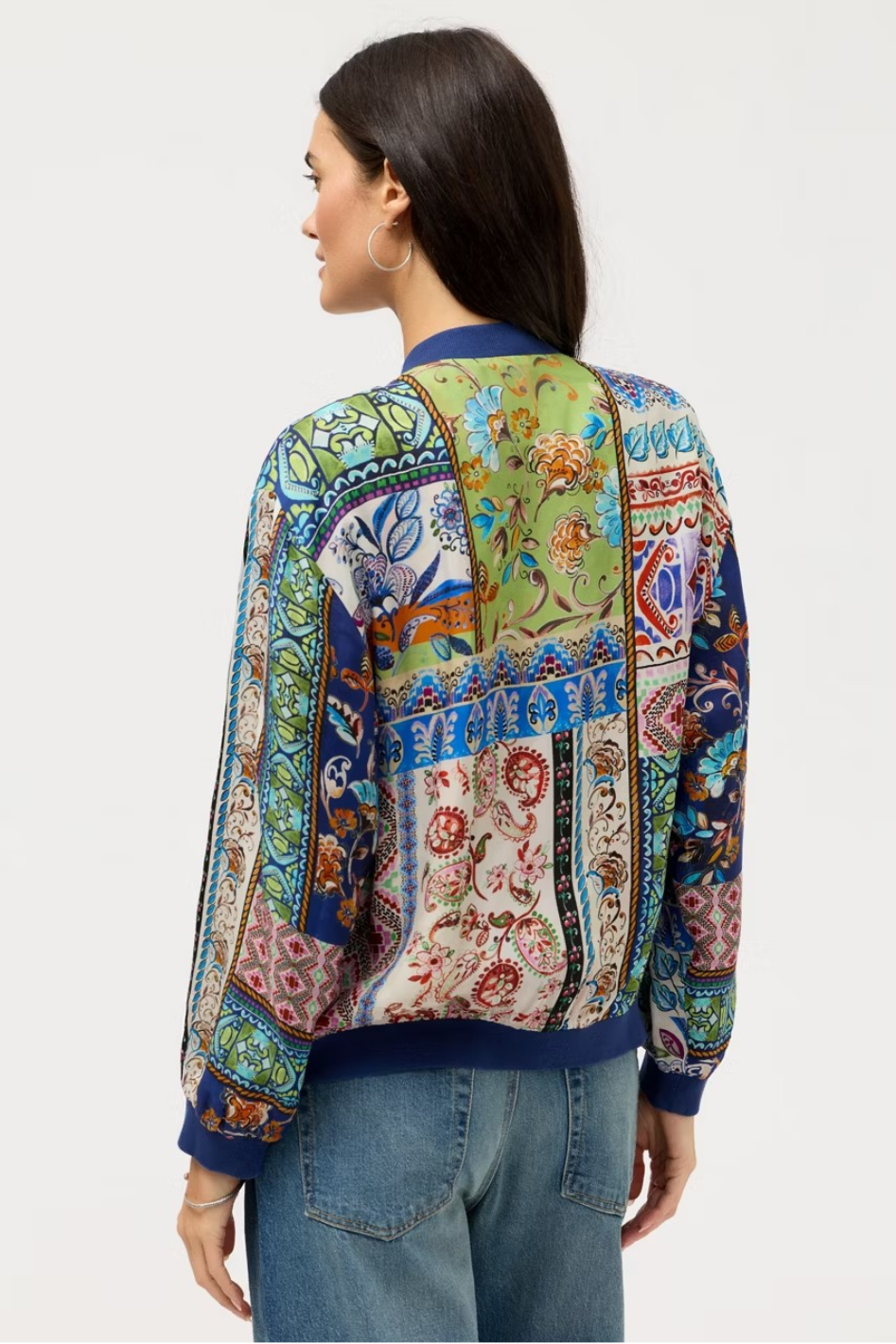Johnny Was Kim Bomber Jacket 