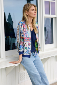Johnny Was Kim Bomber Jacket (Reversible) | Armeria | C45626-3