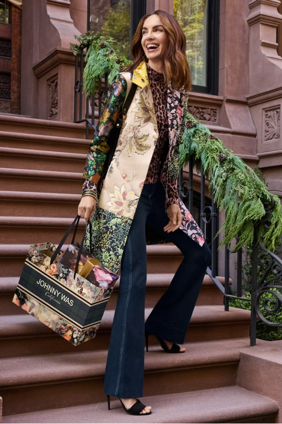 Johnny Was Limited Edition Jacquard Coat