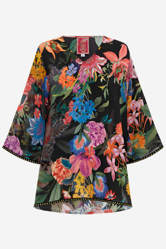 Johnny Was Neon Jungle Blouse (Australian Exclusive) AUC13423-O