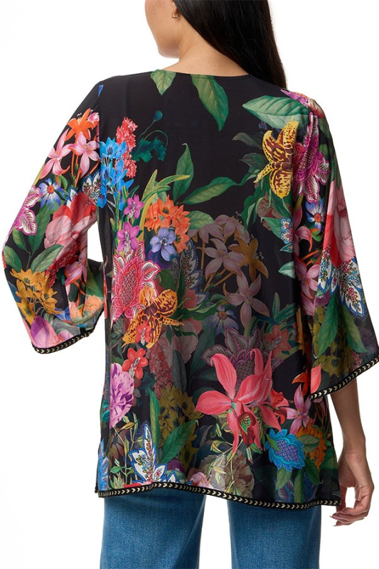 Johnny Was Neon Jungle Blouse (Australian Exclusive) AUC13423-O