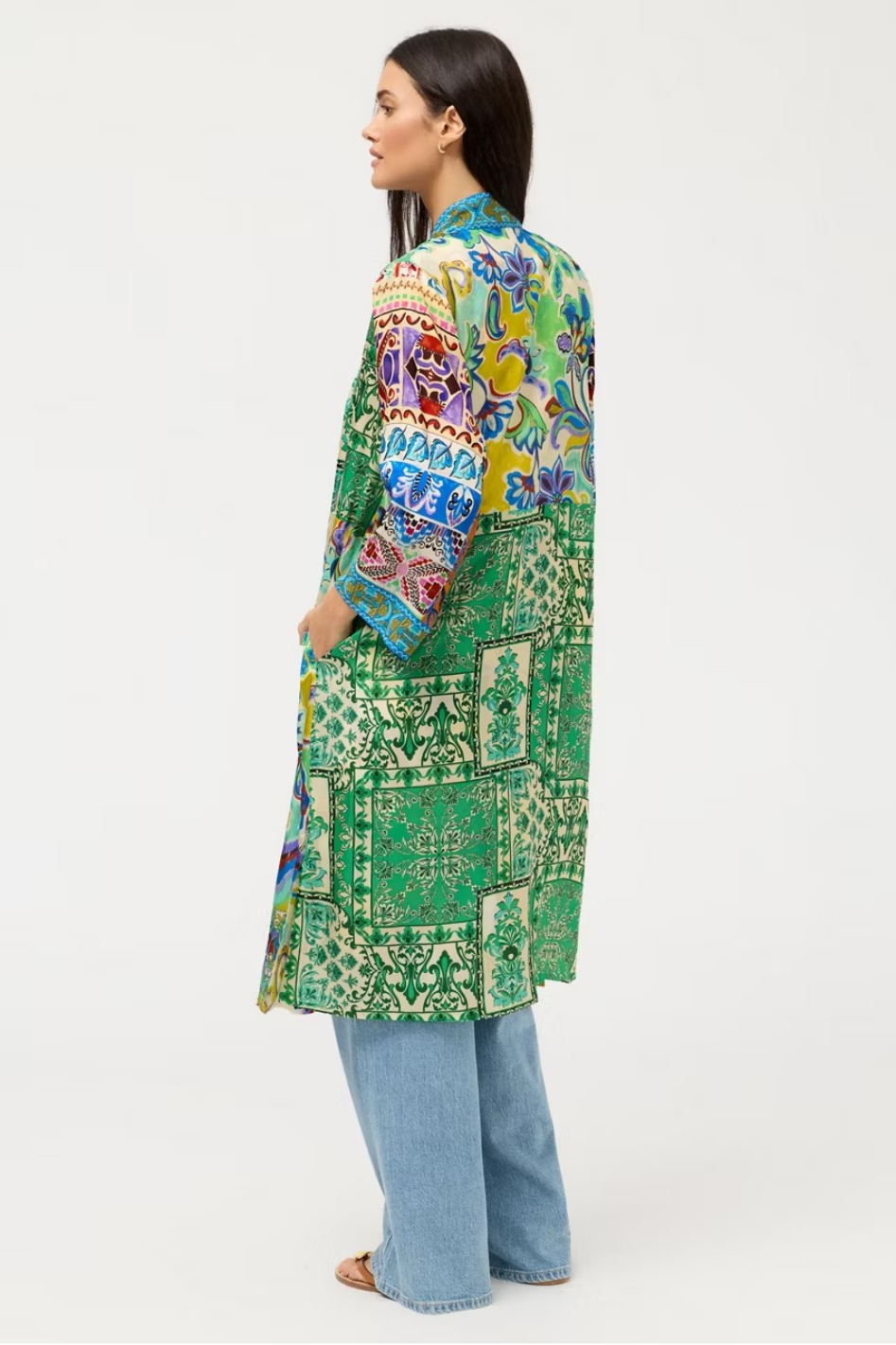 Johnny Was Patchwork Kimono