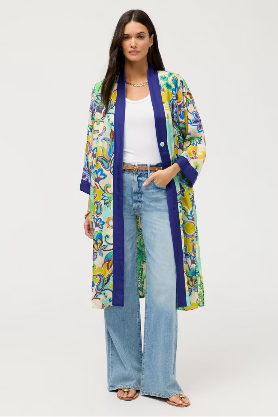Johnny Was Patchwork Kimono