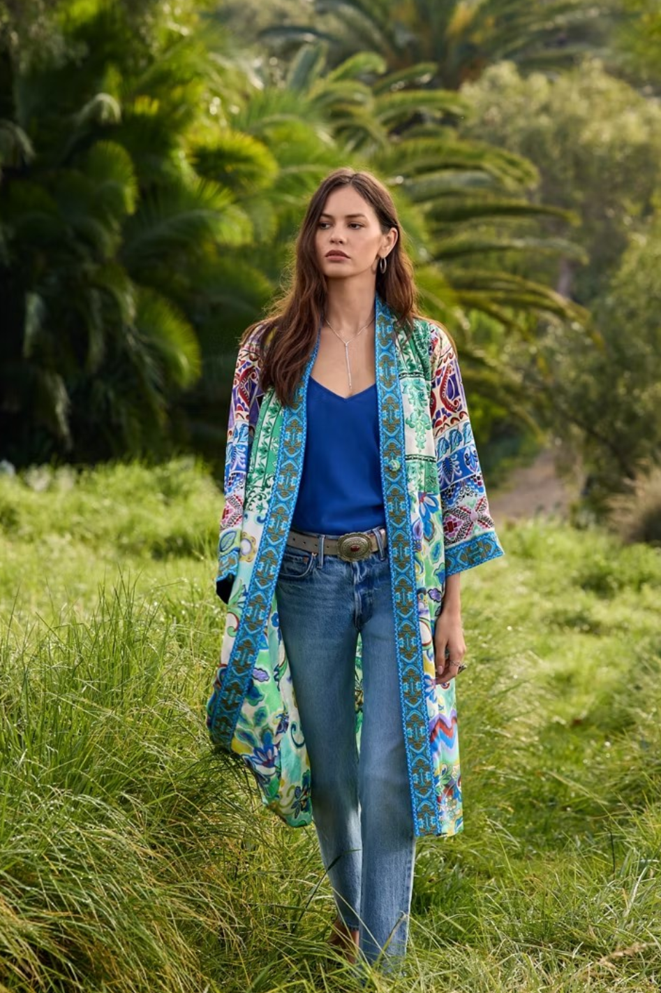 Johnny Was Patchwork Kimono