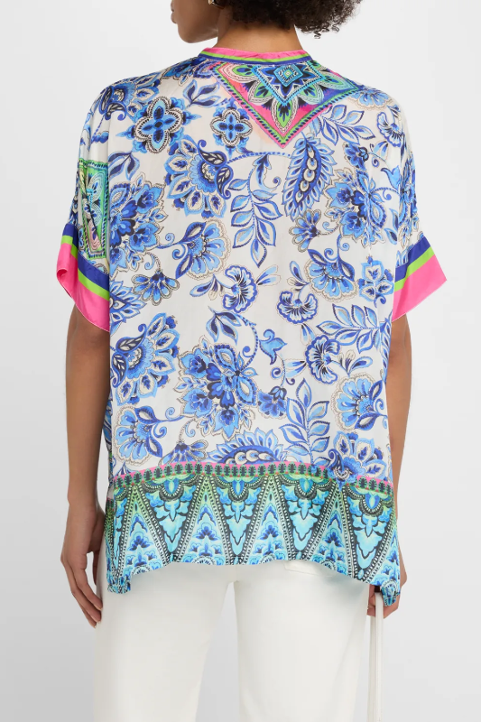 Johnny Was Shiro Buttoned Down Shirt | Elaine | C17525-5