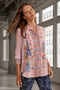 Johnny Was Sydnee Shirt | Primrose Pink | C13125-3