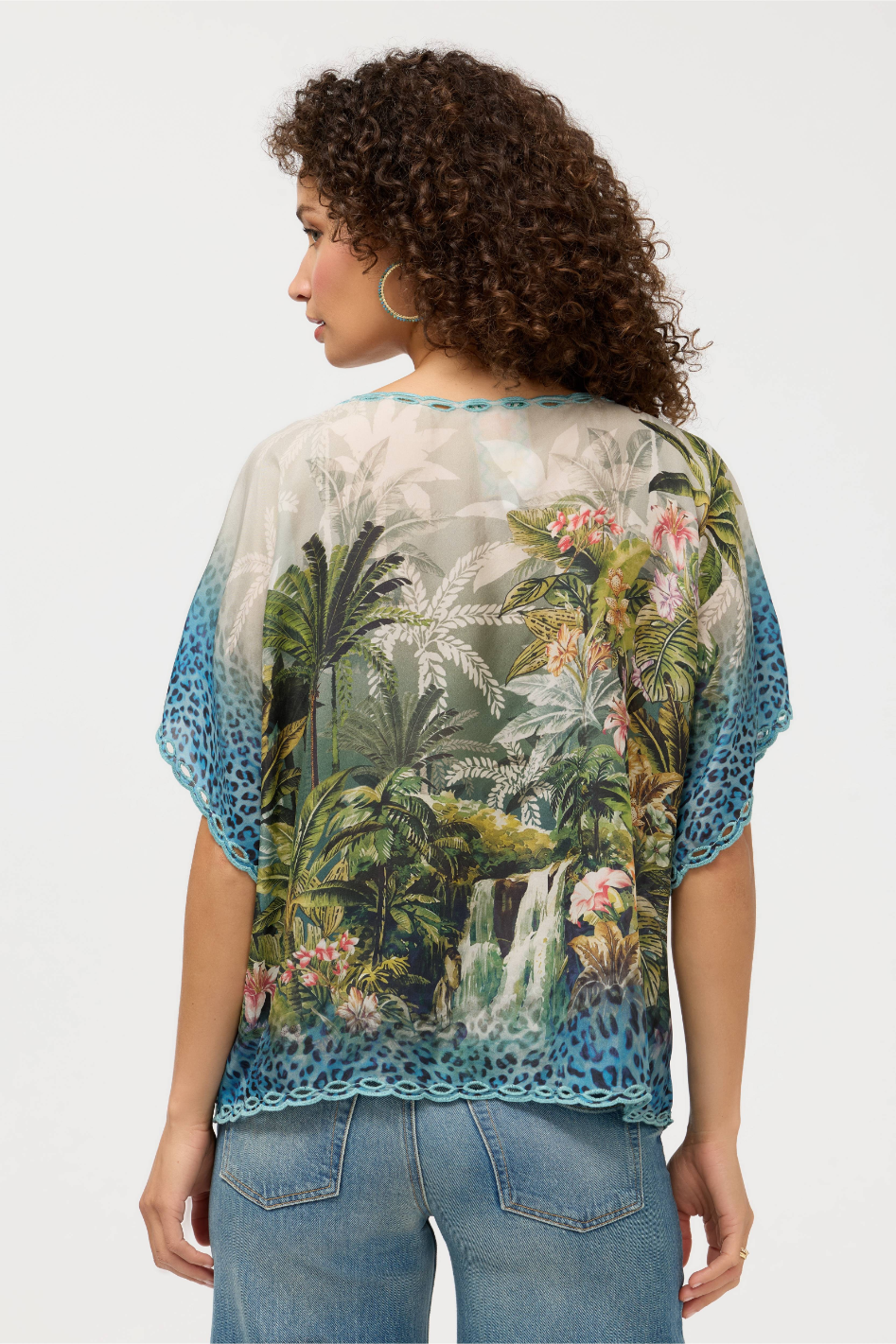 Johnny Was Tawni Silk Blouse