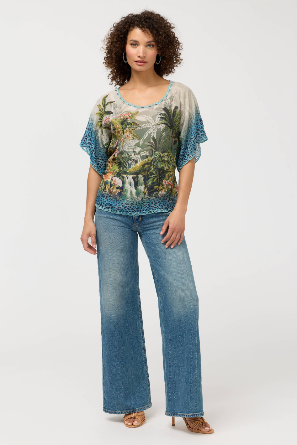 Johnny Was Tawni Silk Blouse