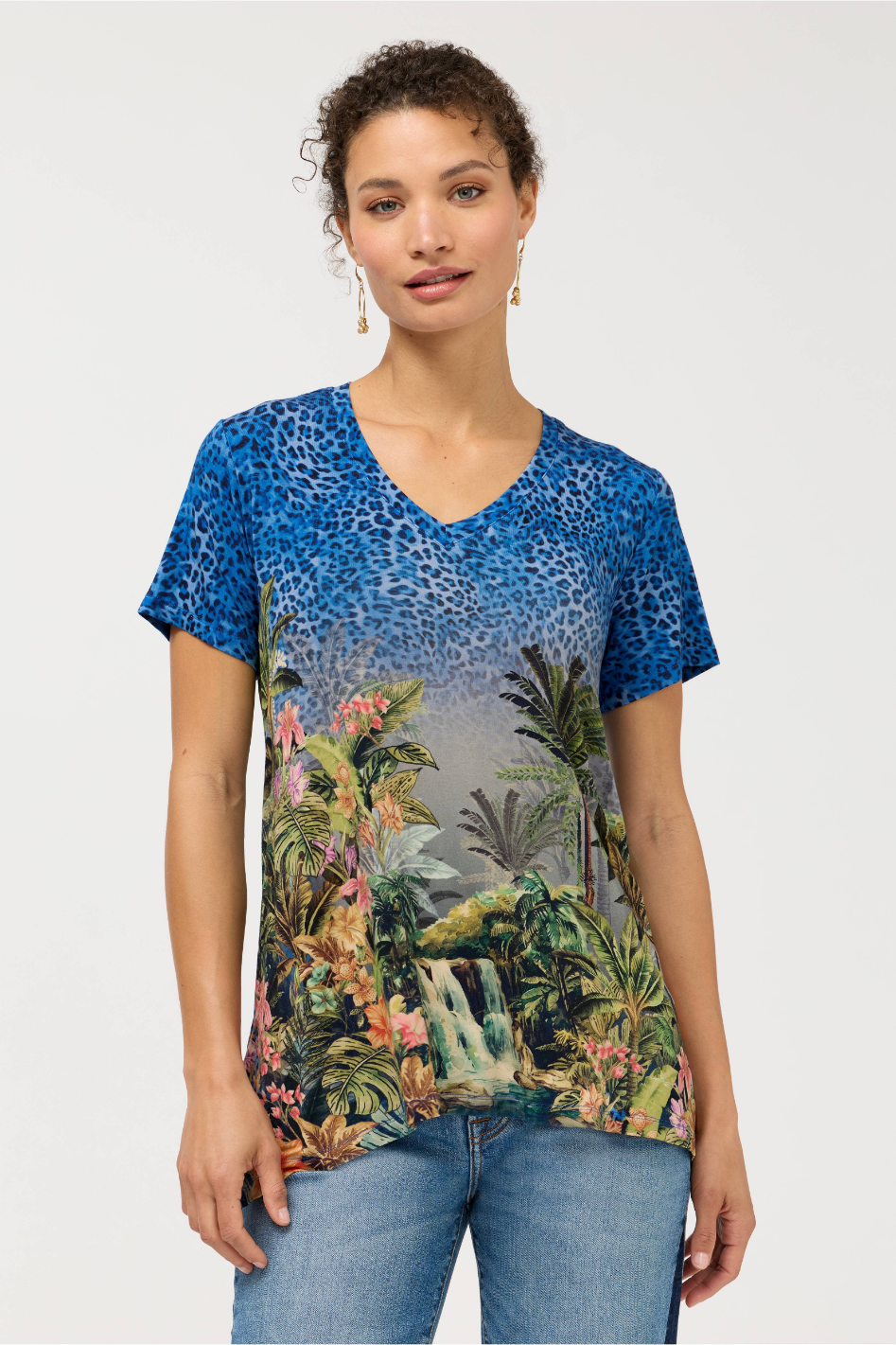 Johnny Was The Janie Favorite Drape Tee