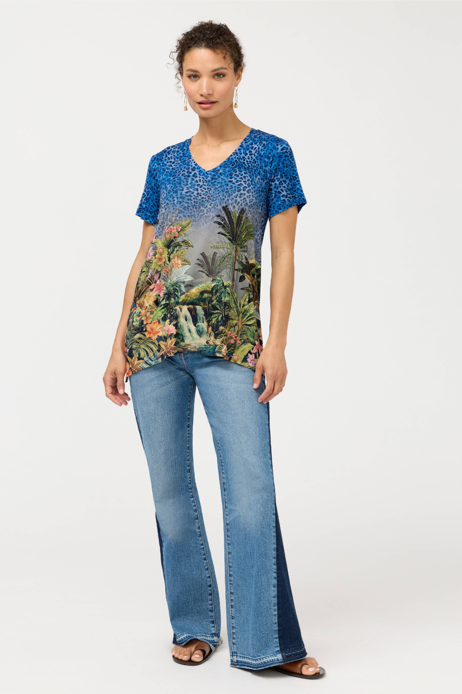 Johnny Was The Janie Favorite Drape Tee