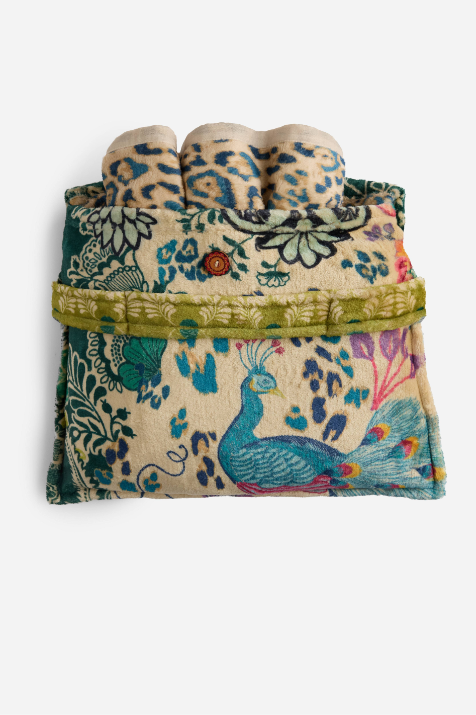 Johnny Was Travel Blanket in Clyde Scarf