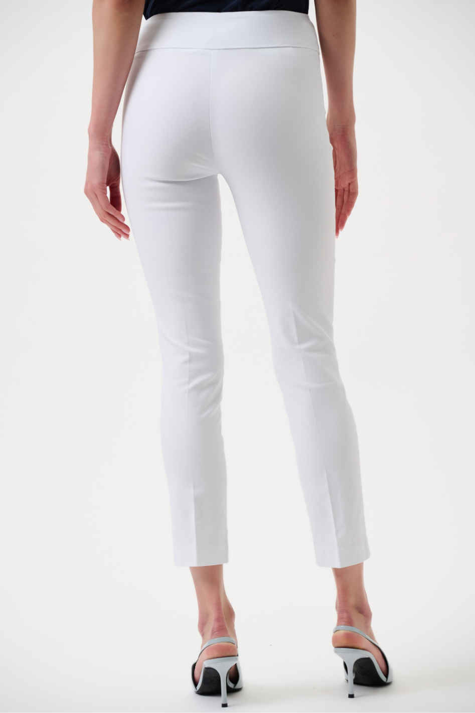 Joseph Ribkoff Classic Slim Pant in White