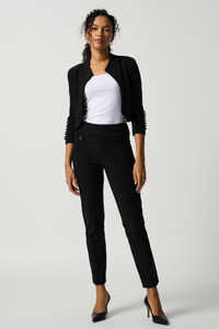 Joseph Ribkoff Classic Tailored Slim Pant | Black | 144092NOS
