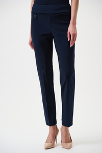 Joseph Ribkoff Classic Tailored Slim Pant | Midnight Blue | 144092CO