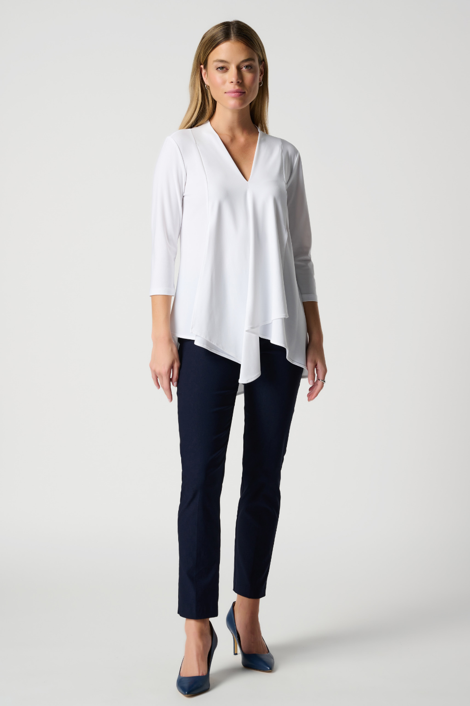 Joseph Ribkoff Classic Slim Pant in Midnight Blue