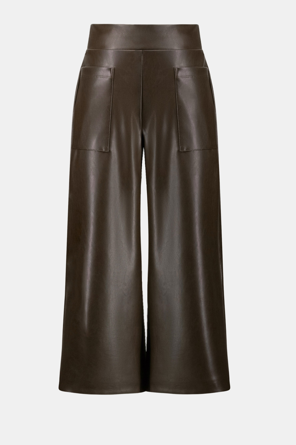 Joseph Ribkoff Leatherette Pull-On Culotte Pants
