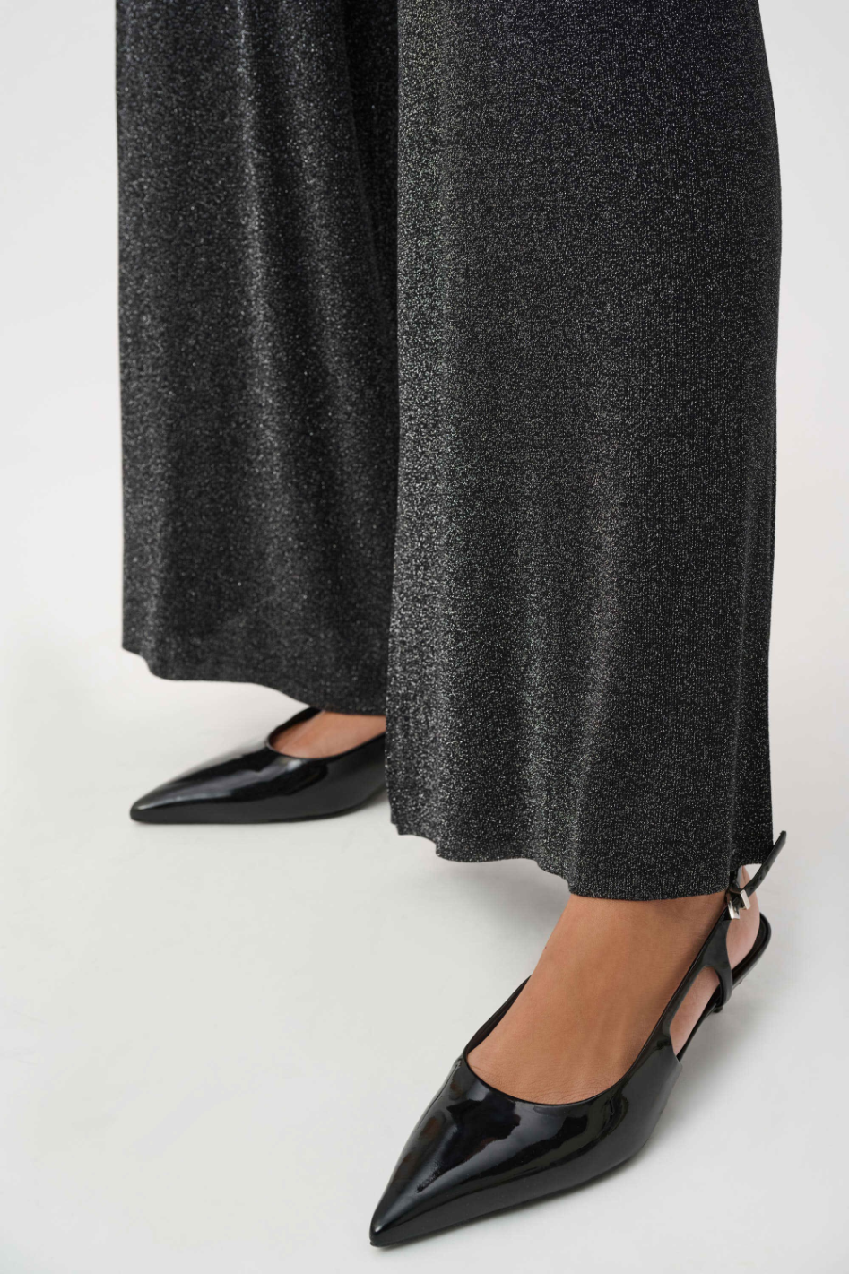 Joseph Ribkoff Lurex Wide-Leg Pants