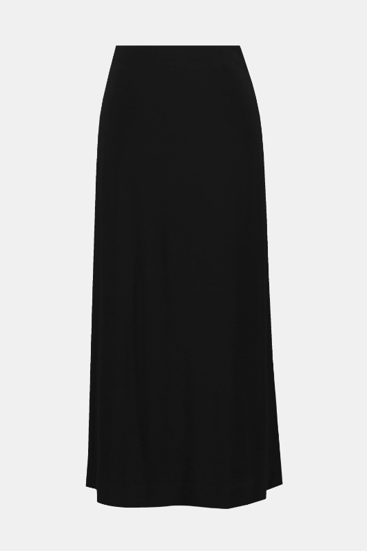 Joseph Ribkoff Silky Knit Pull-On Maxi Skirt | Black | 254018