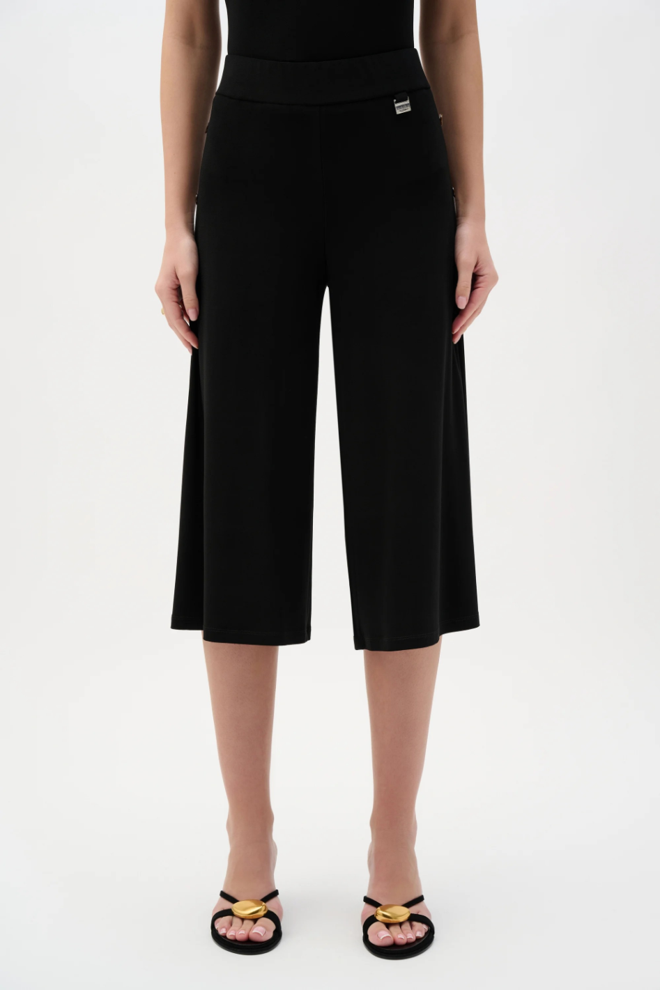 Joseph Ribkoff Silky Knit Wide Leg Culotte Pants 