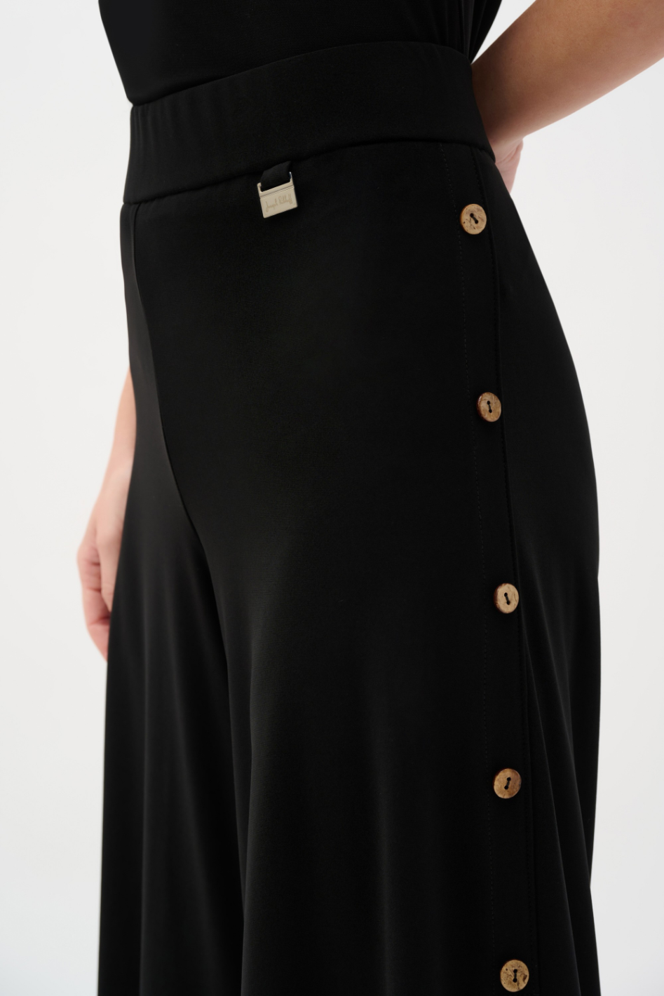 Joseph Ribkoff Silky Knit Wide Leg Culotte Pants 