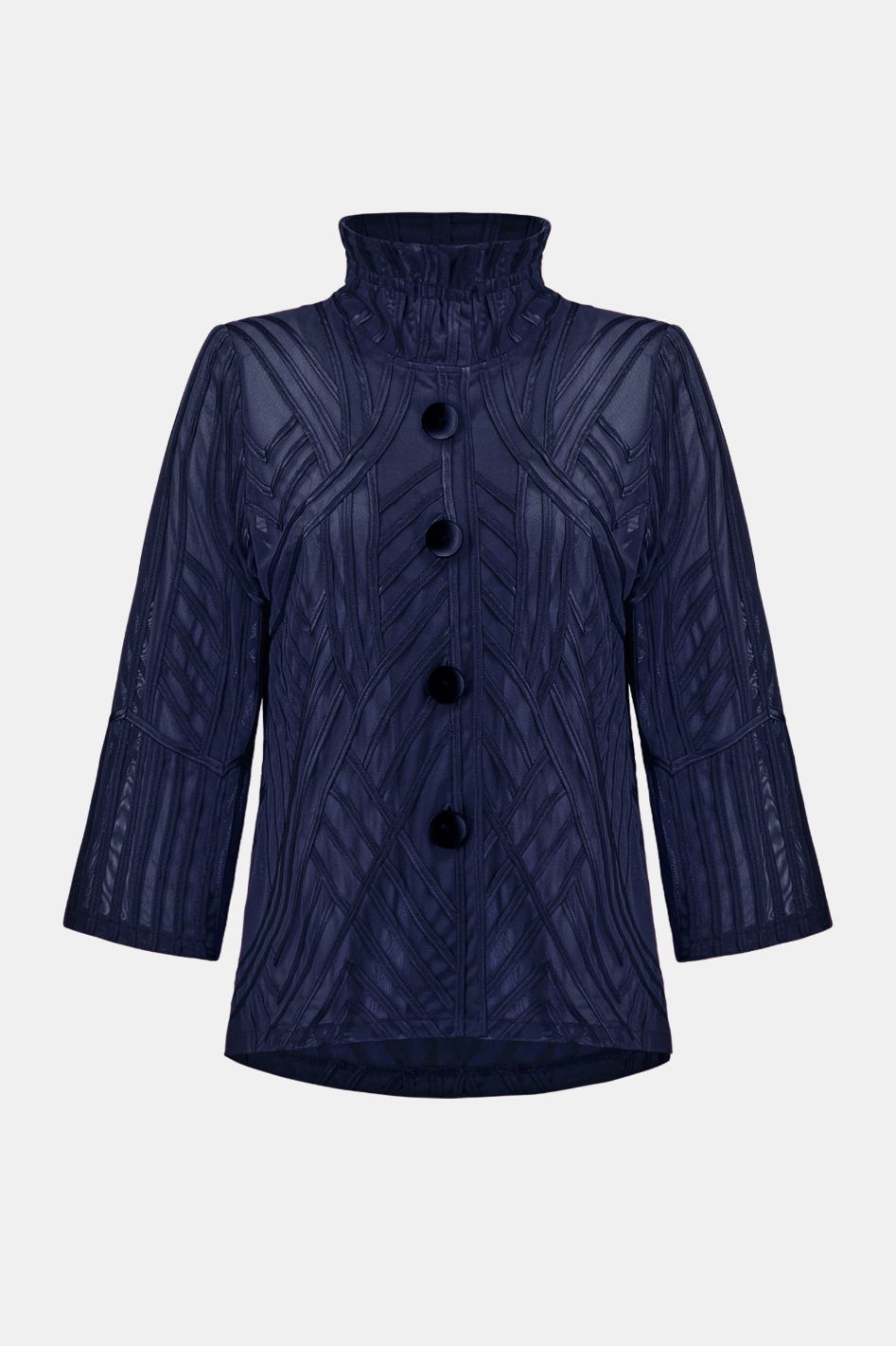 Joseph Ribkoff Tone-on-Tone Soutache Jacket