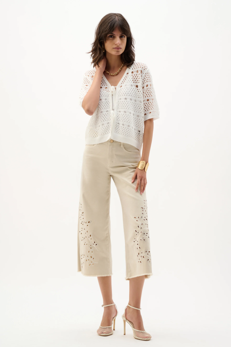 Joseph Ribkoff Viscose Sweater Knit Cardigan 