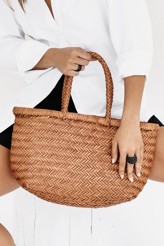 Ju Ju & Co Dune Basket | Amber