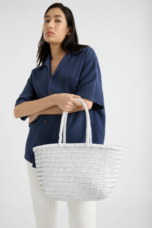 Ju Ju & Co Dune Basket | White